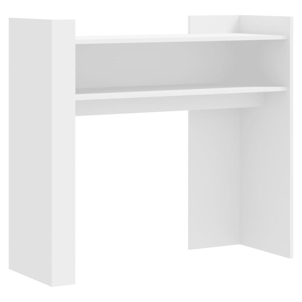 Console Table vidaXL White 100x35x90 cm Engineered Wood - Console Table from vidaXL