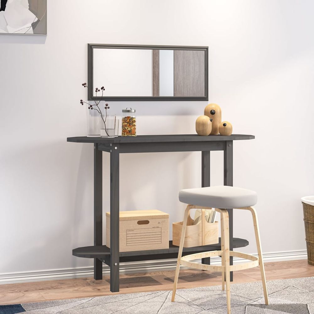 Console Table 110x40x80 cm vidaXL Solid Wood Pine - Console Table from vidaXL