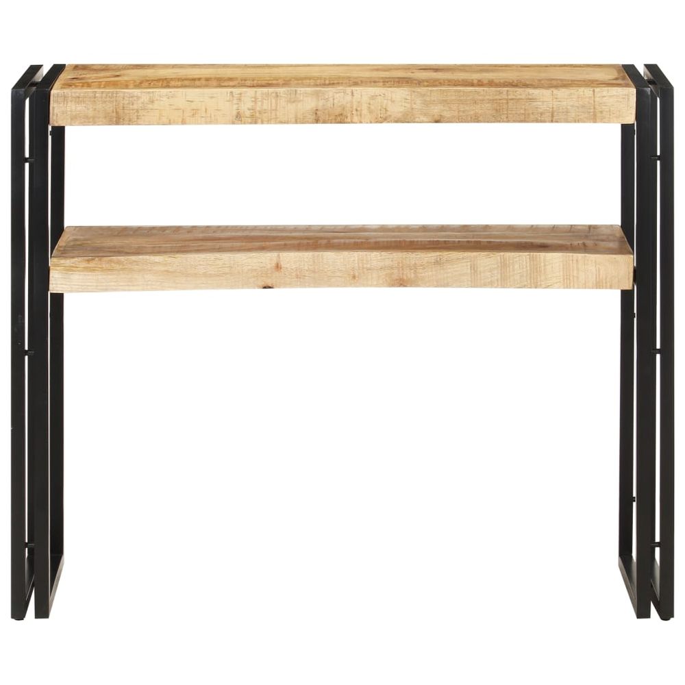 Console Table 90x30x75 cm vidaXL Rough Mango Wood - Console Table from vidaXL