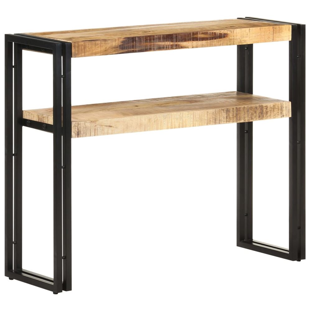 Console Table 90x30x75 cm vidaXL Rough Mango Wood - Console Table from vidaXL
