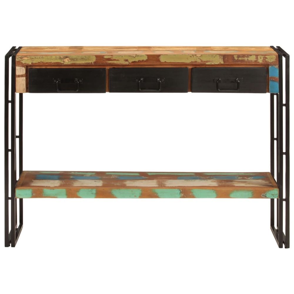 Console Table 110x30x76 cm vidaXL Solid Wood Reclaimed - Console Table from vidaXL