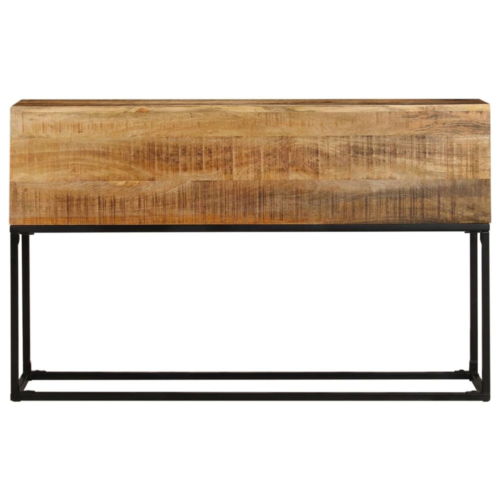 Console Table 120x30x75 cm vidaXL Rough Mango Wood - Console Table from vidaXL