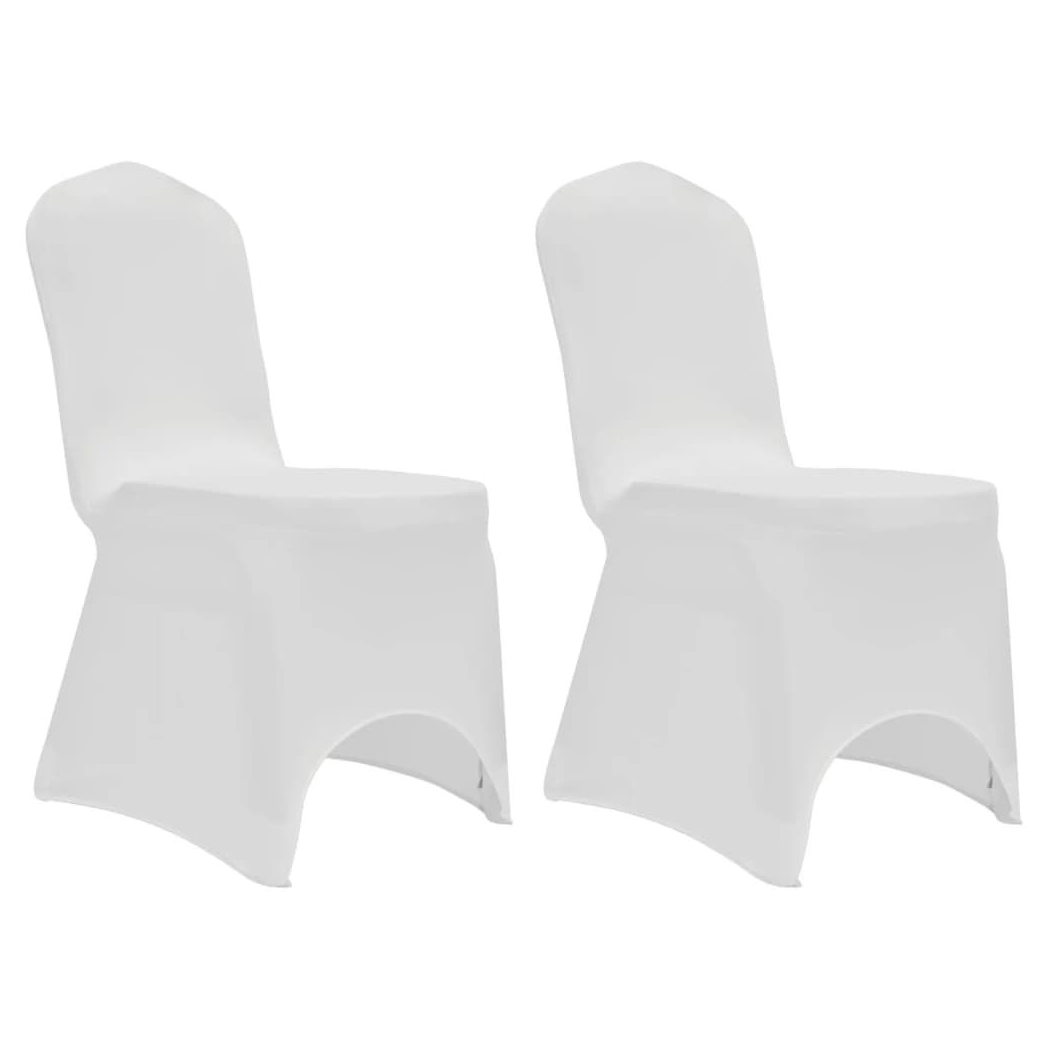 Chair Cover Stretch White 12 pcs vidaXL - Cover from vidaXL
