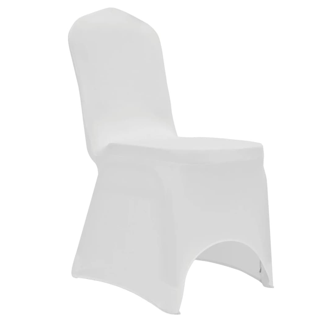 Chair Cover Stretch White 12 pcs vidaXL - Cover from vidaXL