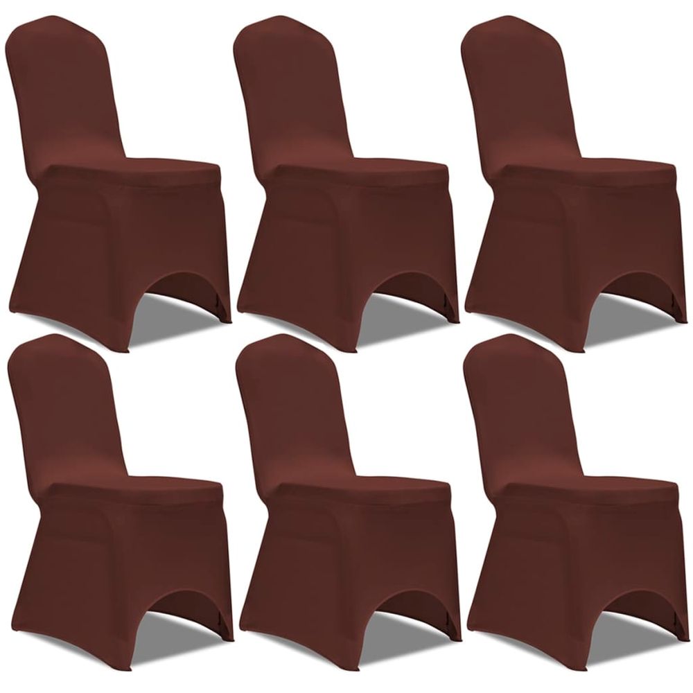 Chair Cover Stretch White 12 pcs vidaXL - Cover from vidaXL