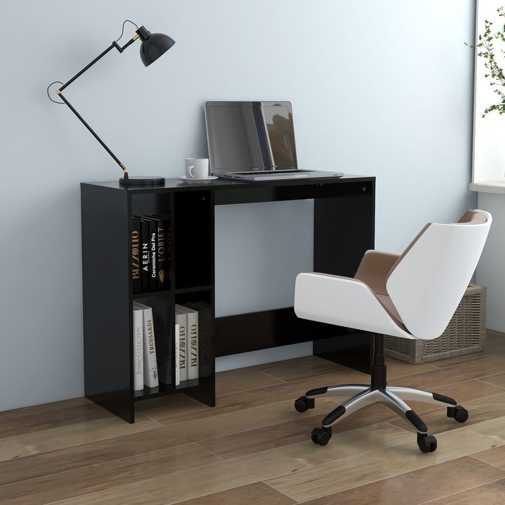 Notebook Desk White 102.5x35x75 cm vidaXL Engineered Wood - Desk from vidaXL
