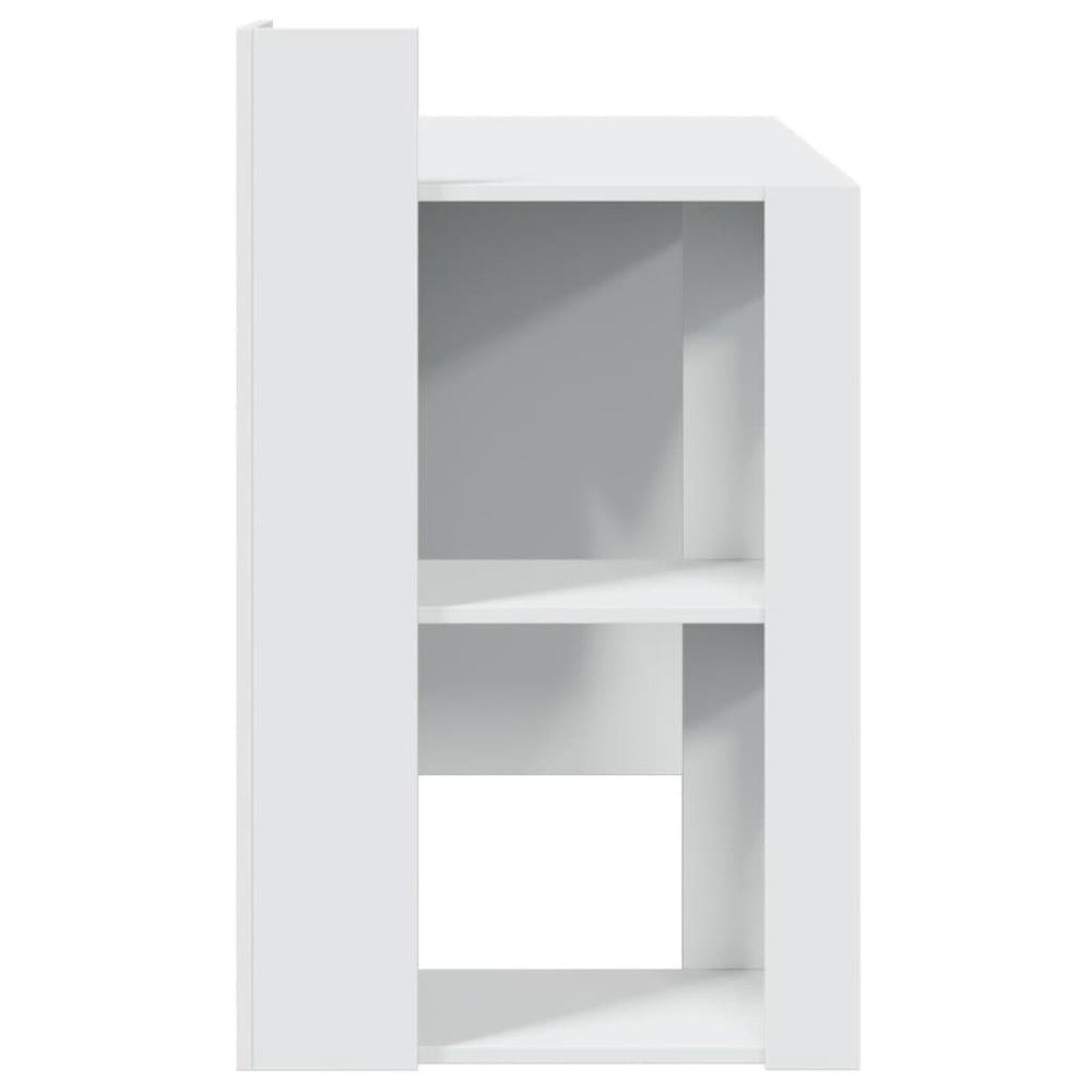 vidaXL Office Desk White 103.5x56.5x94 cm Engineered Wood - Desk from vidaXL