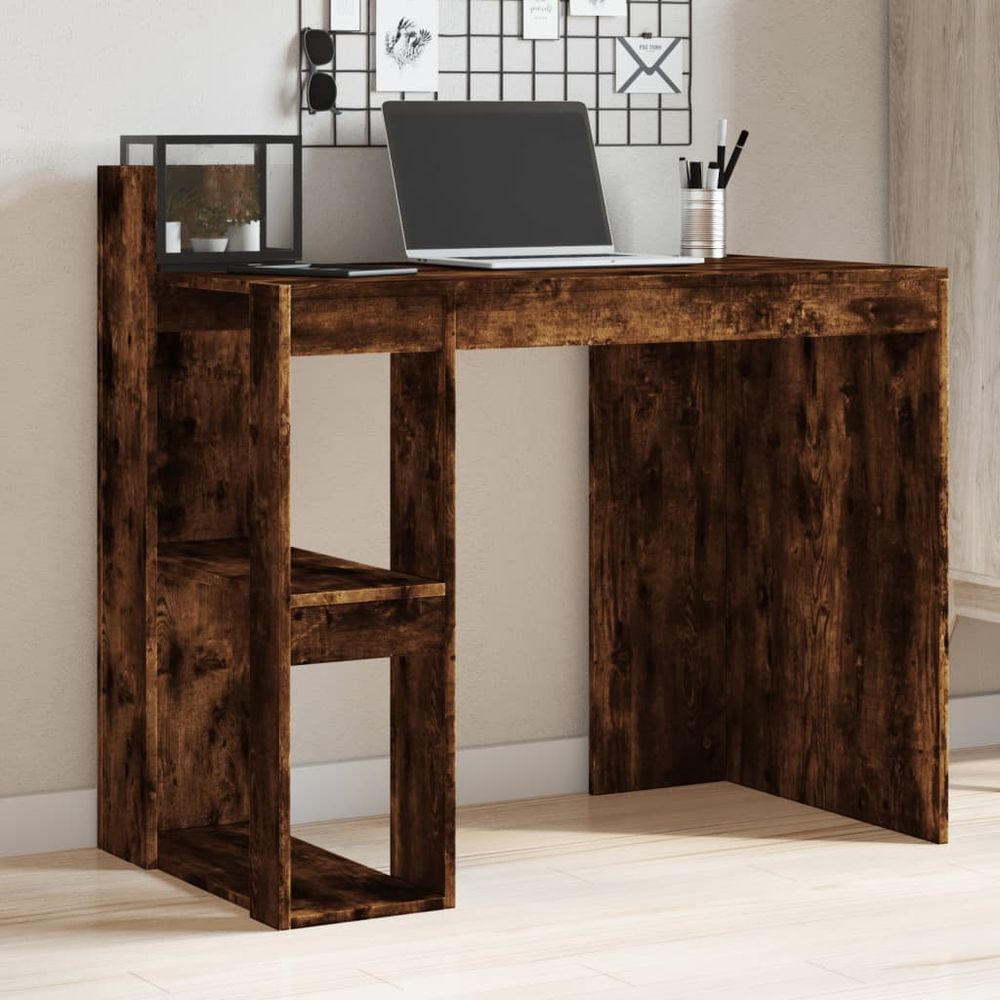 vidaXL Office Desk White 103.5x56.5x94 cm Engineered Wood - Desk from vidaXL
