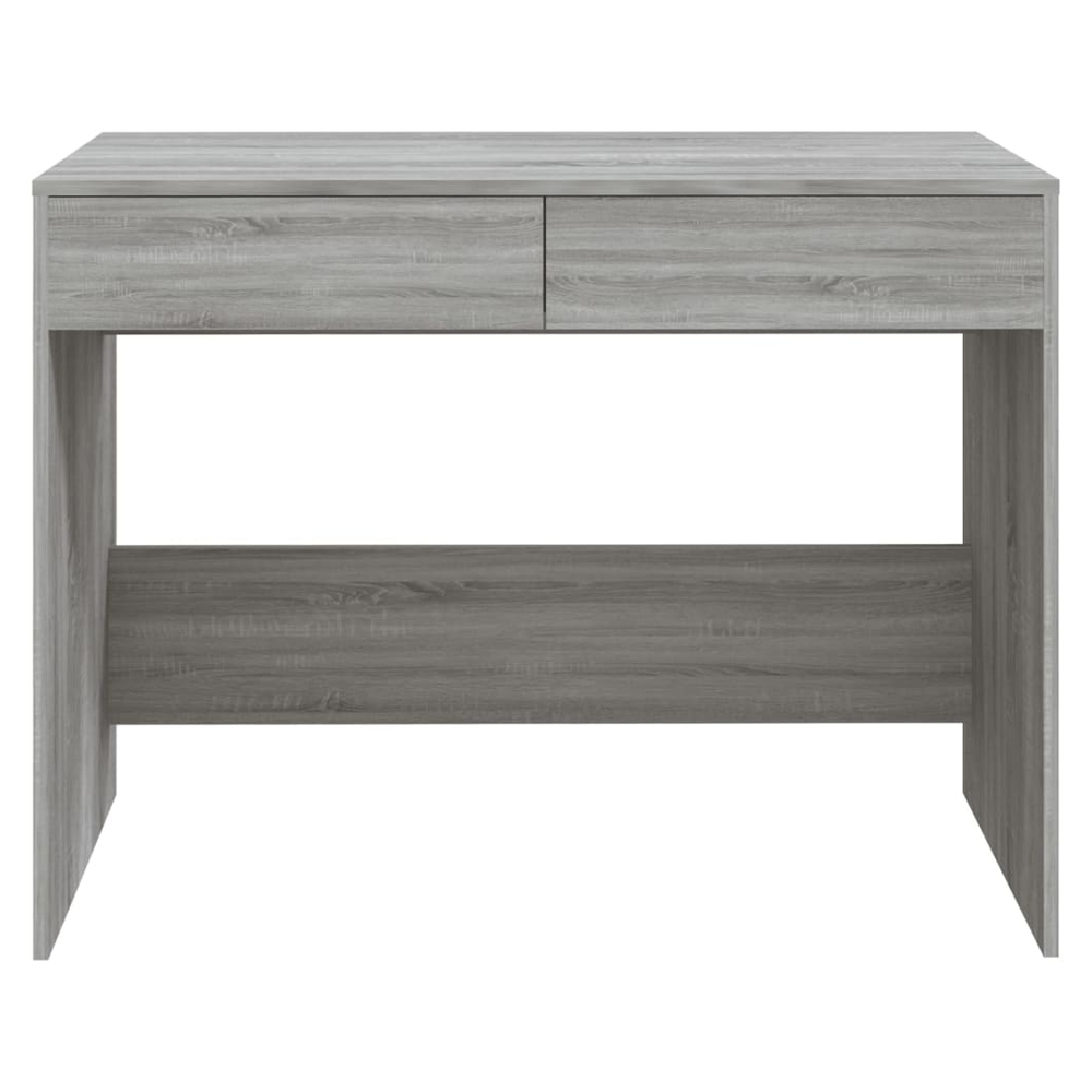 Desk Grey Sonoma 101x50x76.5 cm vidaXL Engineered Wood - Desk from vidaXL