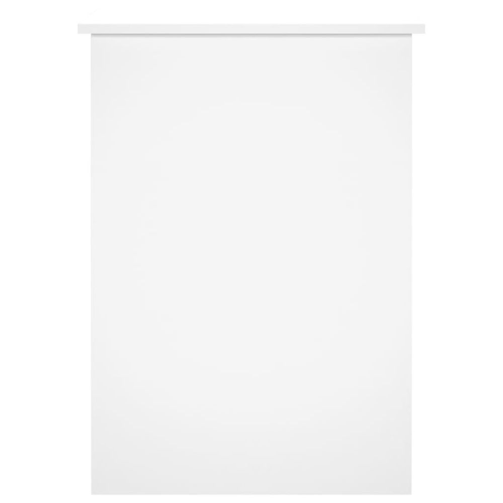 vidaXL Desk White 100x55x75 Engineered Wood - Desk from vidaXL