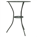 3 Piece vidaXL Bistro Set Cast Aluminium Green - Dining Set from vidaXL