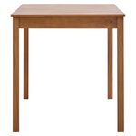 vidaXL Dining Table Honey Brown 140x70x73 cm vidaXL Pinewood - Uncategorized Dining Table