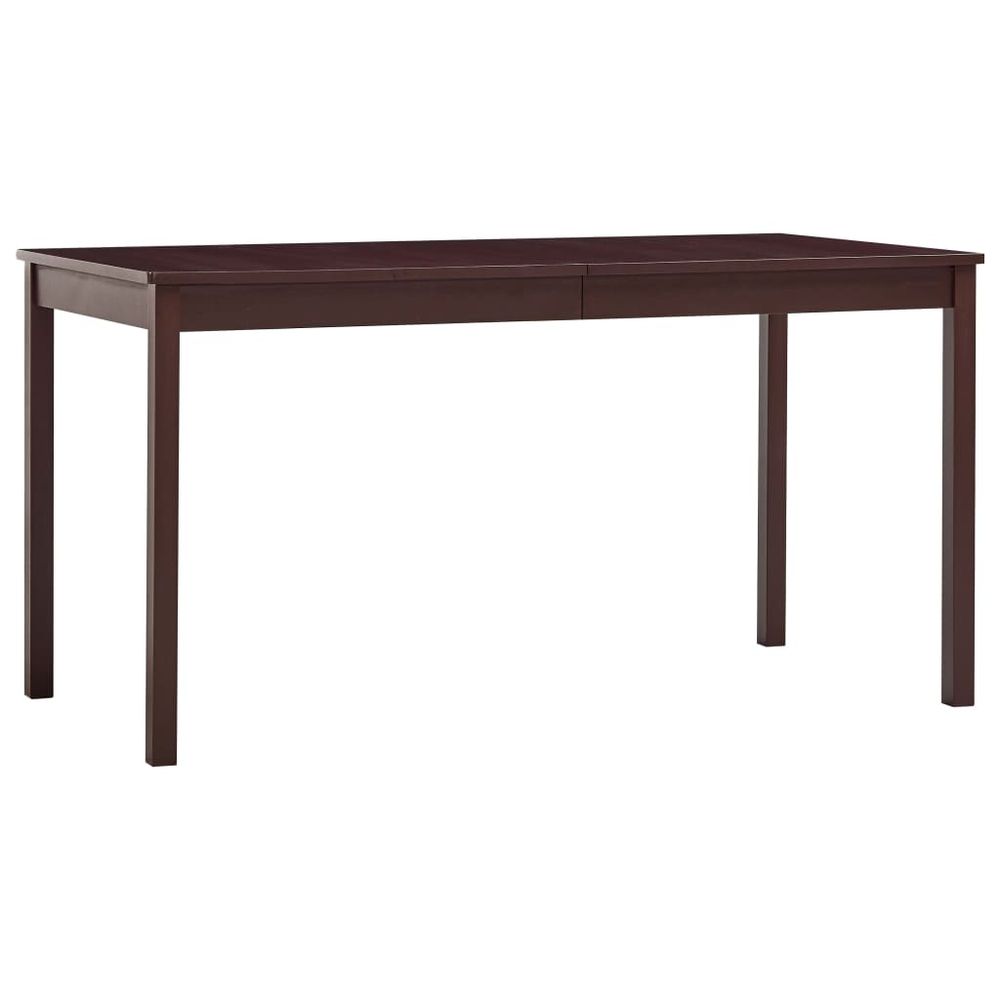 Dining Table Honey Brown 140x70x73 cm vidaXL Pinewood - Dining Table from vidaXL