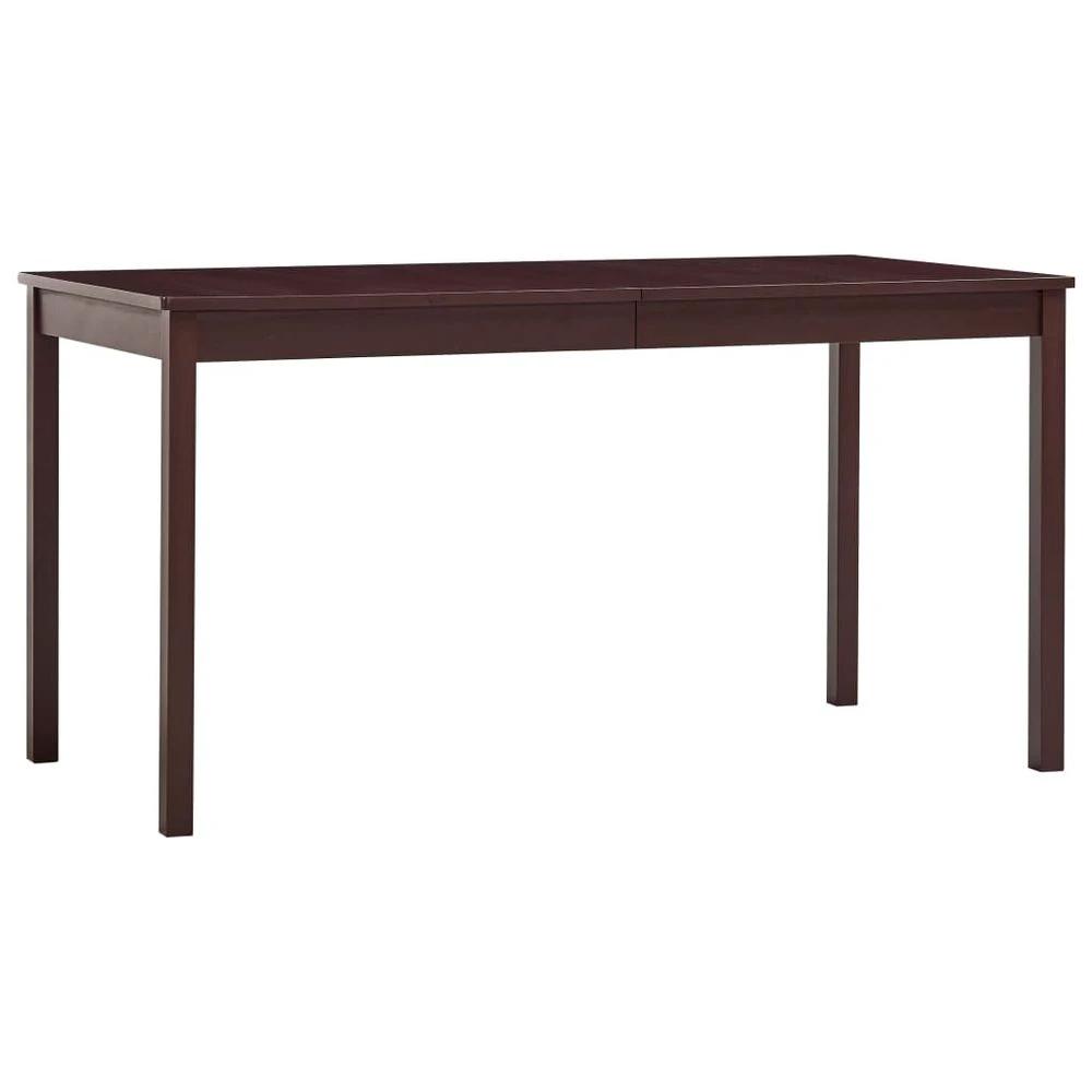 Dining Table Honey Brown 140x70x73 cm vidaXL Pinewood by vidaXL