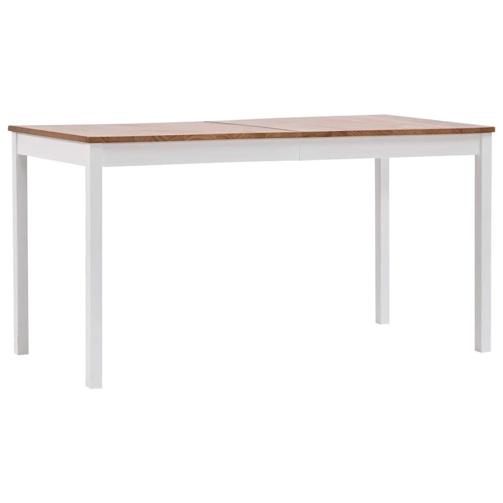 Dining Table Honey Brown 140x70x73 cm vidaXL Pinewood by vidaXL