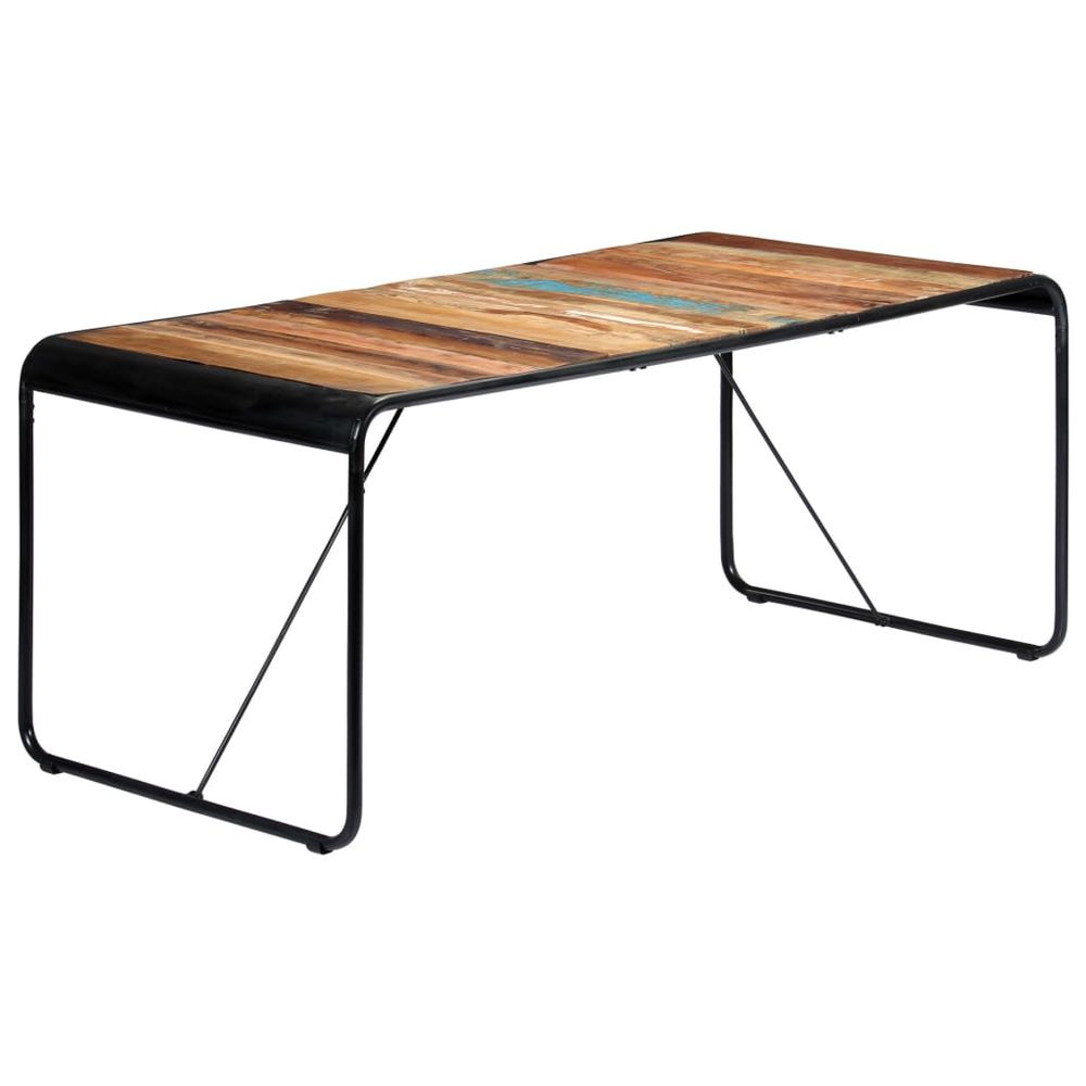 Dining Table 180x90x76 cm vidaXL Solid Reclaimed Wood - Dining Table from vidaXL