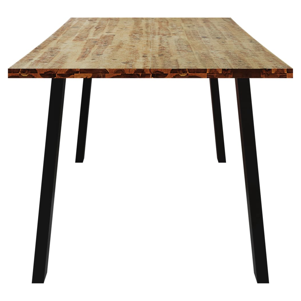 Dining Table 150x90x75 cm vidaXL Solid Wood Acacia - Dining Table from vidaXL