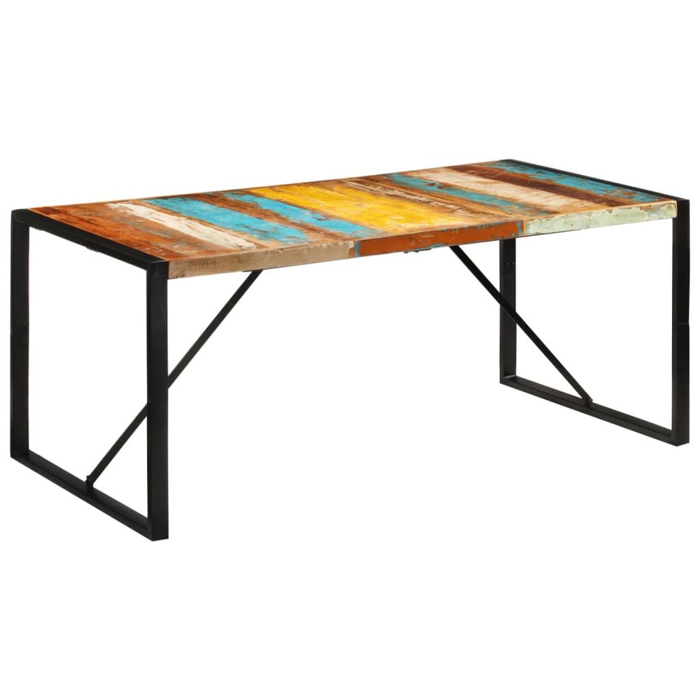 Dining Table 175x90x76 cm vidaXL Solid Wood Reclaimed - Dining Table from vidaXL