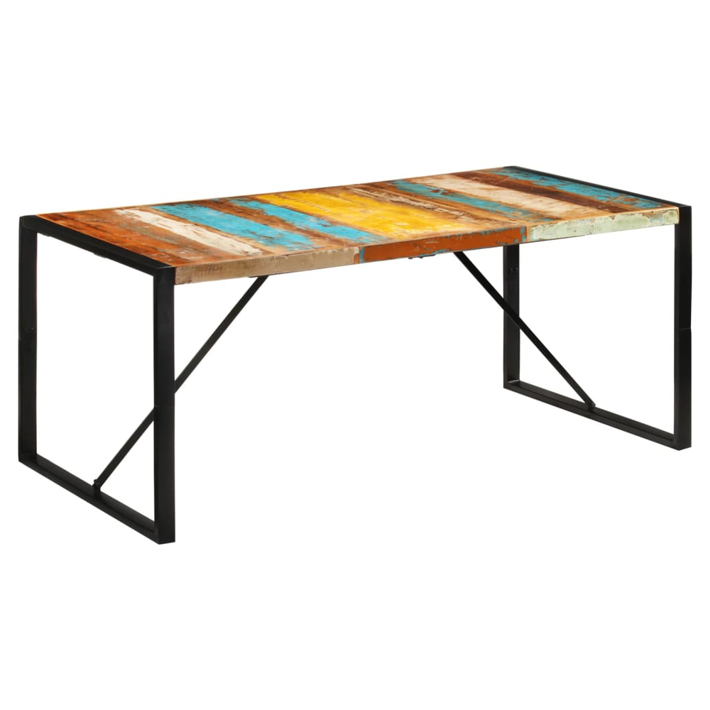 Dining Table 175x90x76 cm vidaXL Solid Wood Reclaimed - Dining Table from vidaXL