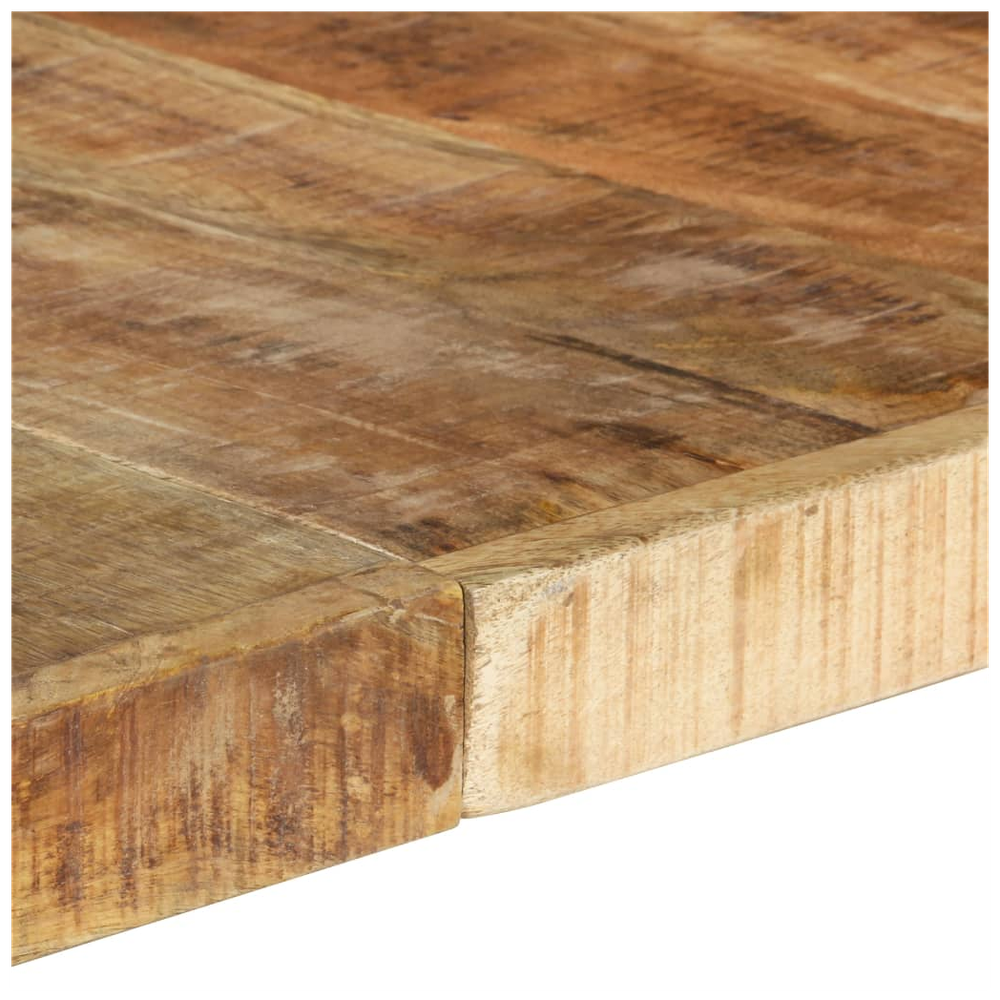 Dining Table 140x140x75 cm vidaXL Rough Mango Wood - Dining Table from vidaXL