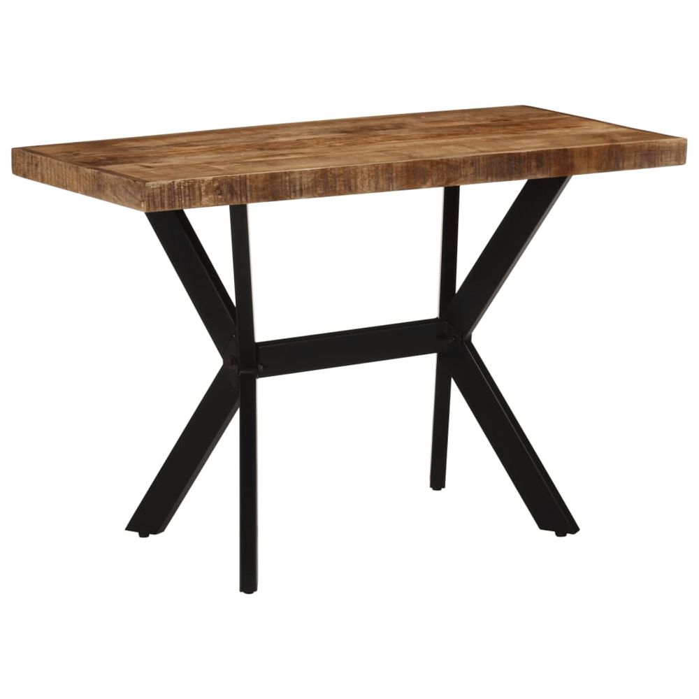Dining Table 110x55x75 cm vidaXL Solid Wood Mango - Dining Table from vidaXL