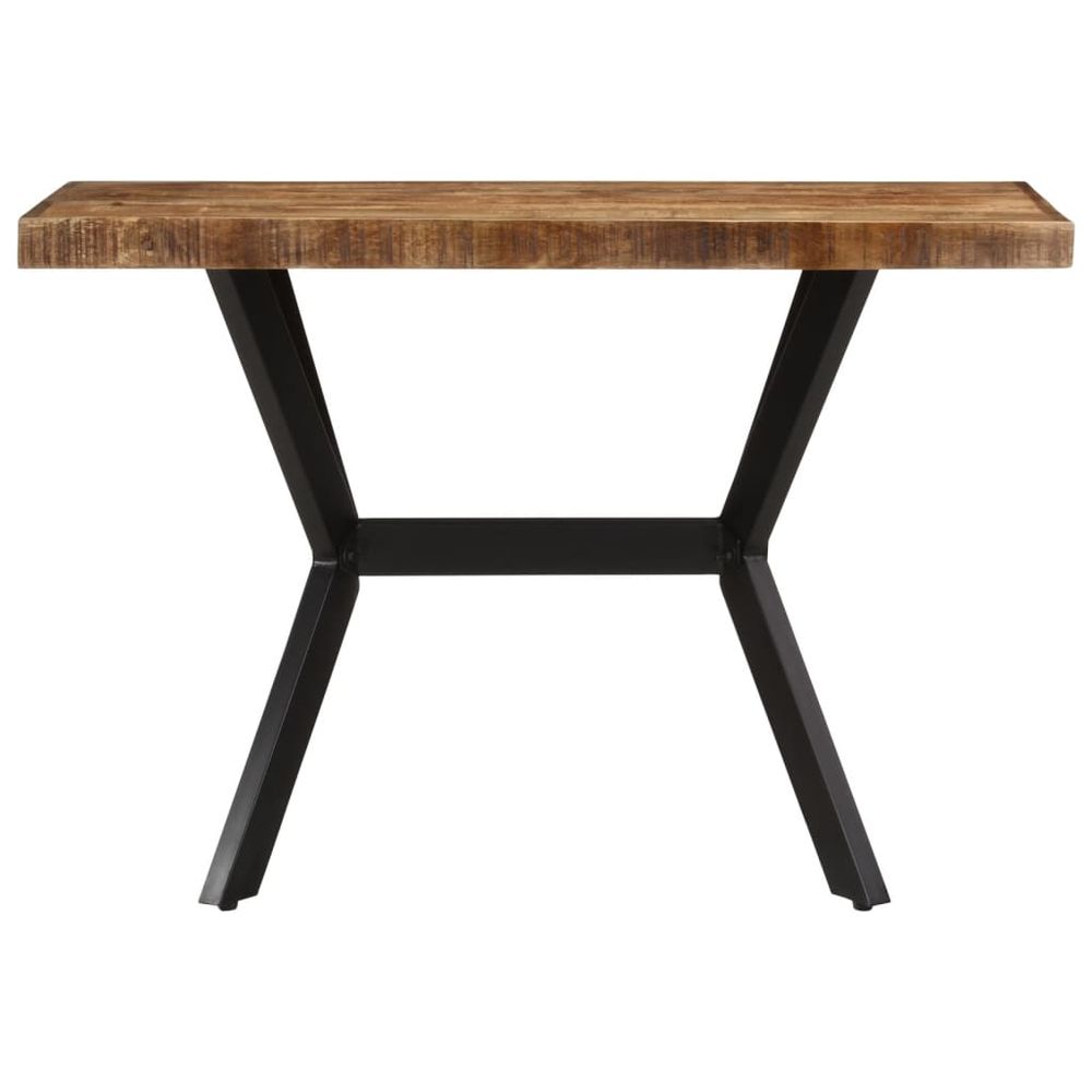 Dining Table 110x55x75 cm vidaXL Solid Wood Mango - Dining Table from vidaXL