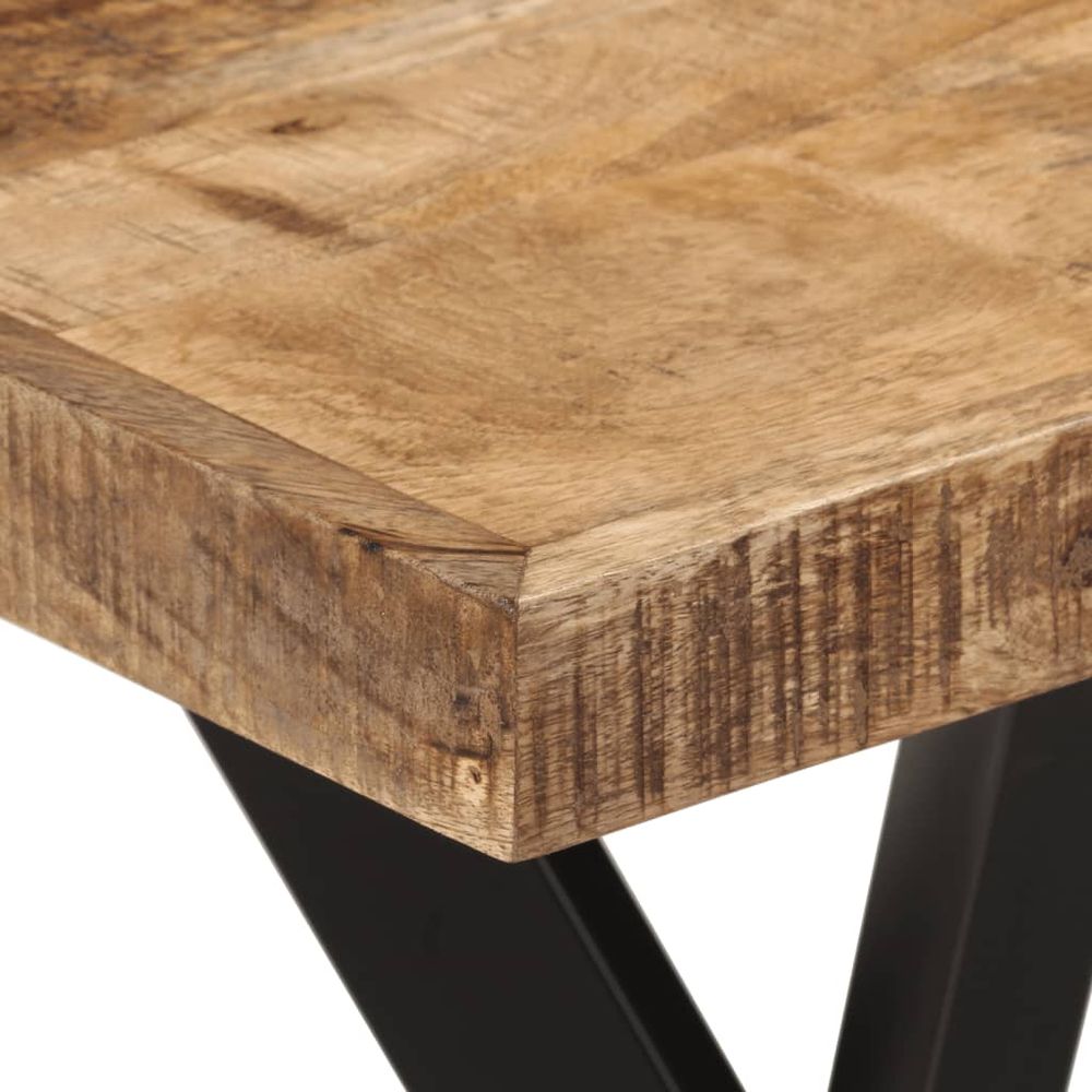 Dining Table 110x55x75 cm vidaXL Solid Wood Mango - Dining Table from vidaXL