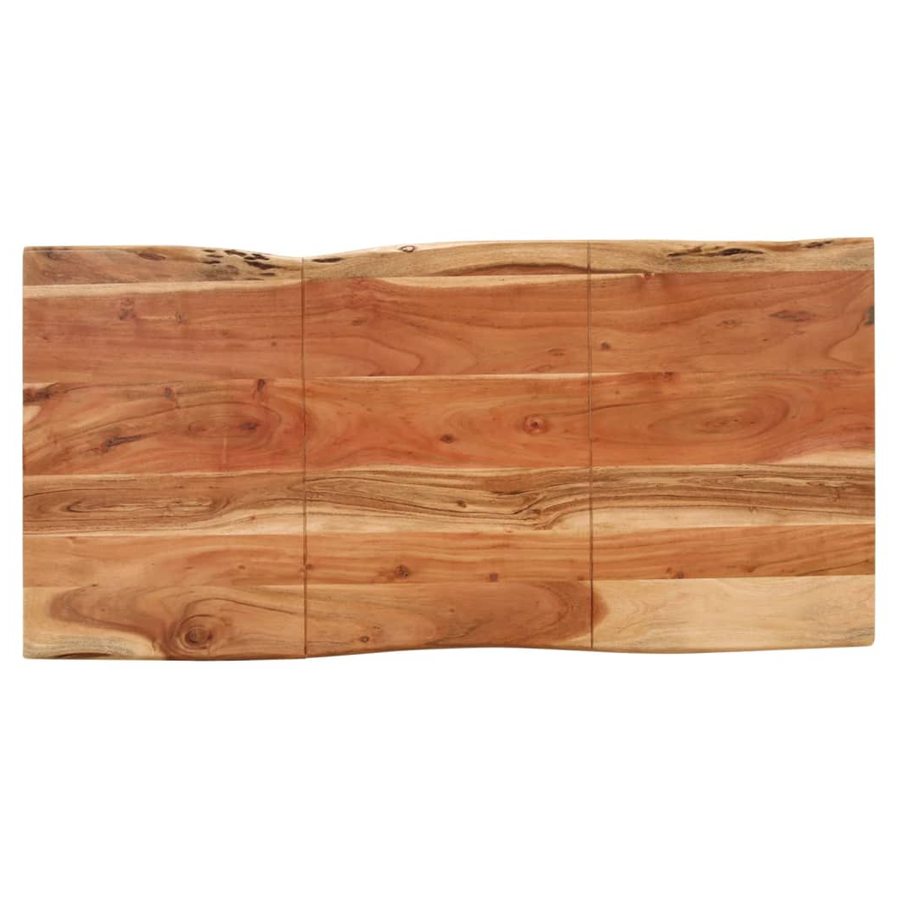 Dining Table 140x70x76 cm vidaXL Solid Wood Acacia - Dining Table from vidaXL