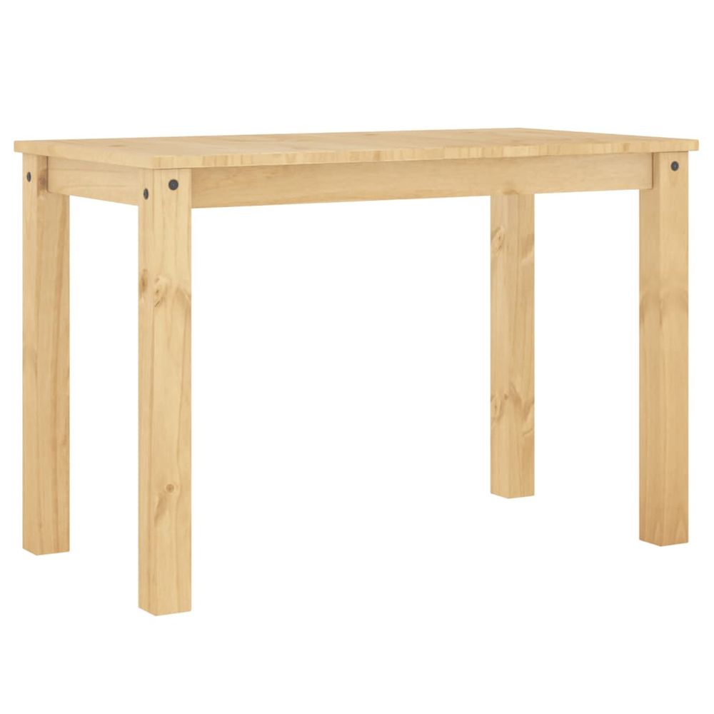 Dining Table Panama 117x60x75 cm vidaXL Solid Wood Pine - Dining Table from vidaXL