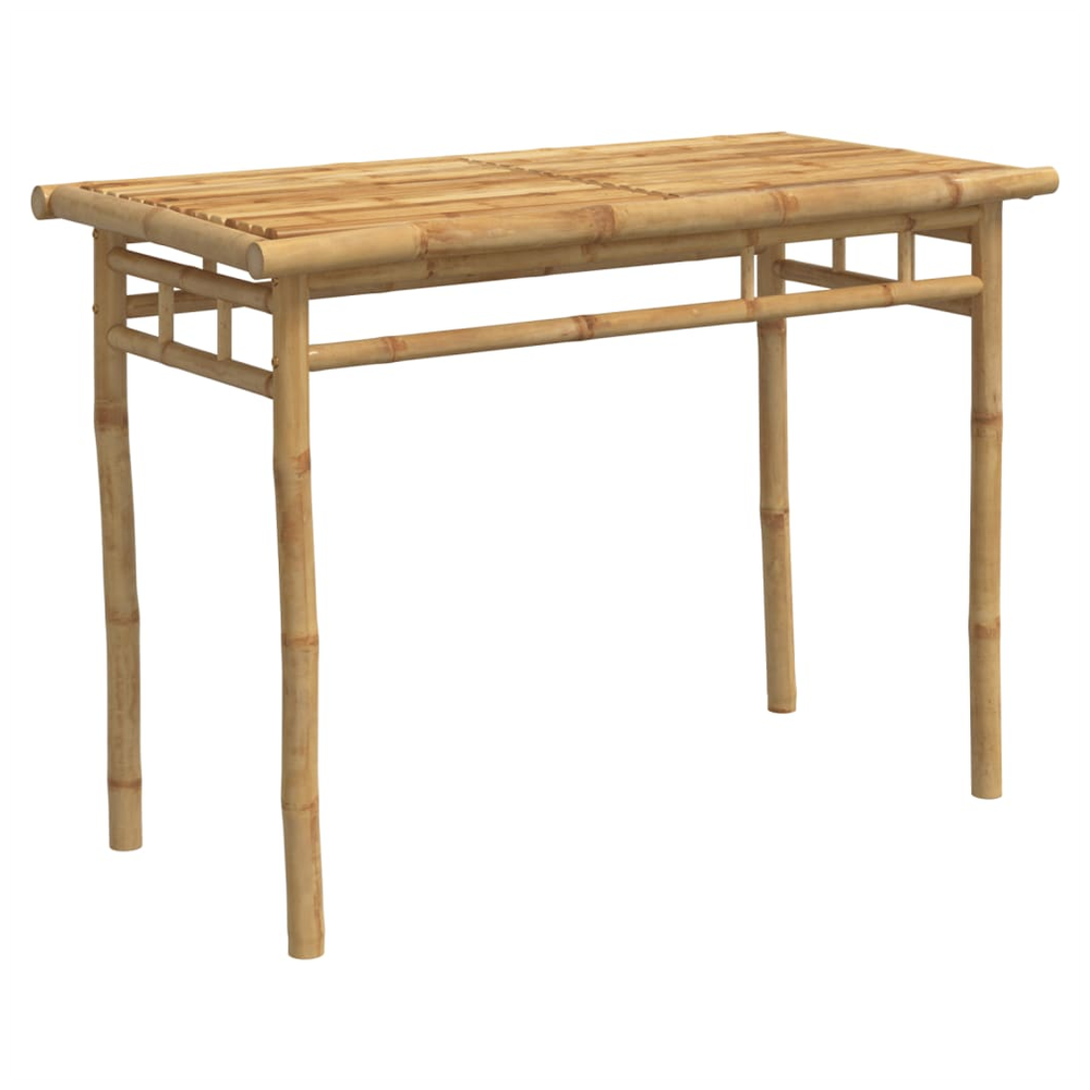 Garden Dining Table vidaXL 110x55x75 cm Bamboo - Dining Table from vidaXL