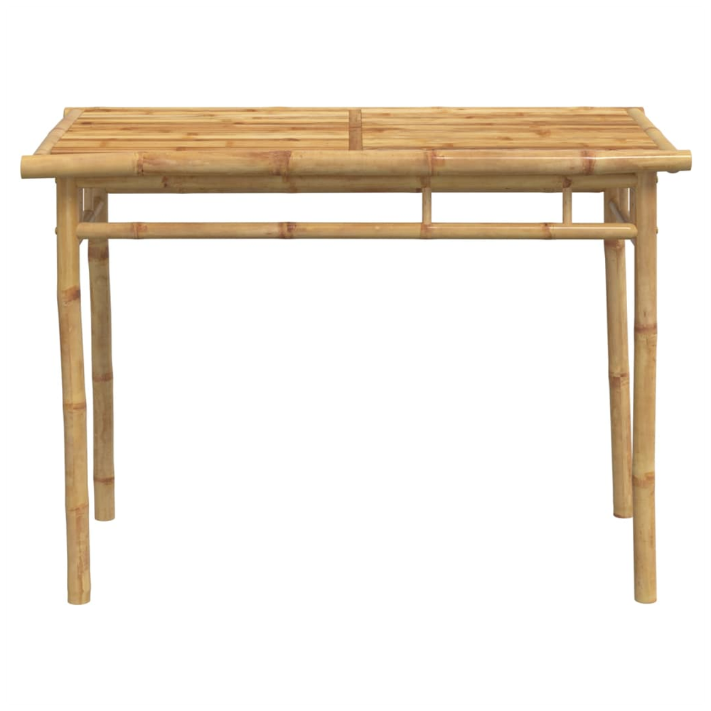 Garden Dining Table vidaXL 110x55x75 cm Bamboo - Dining Table from vidaXL