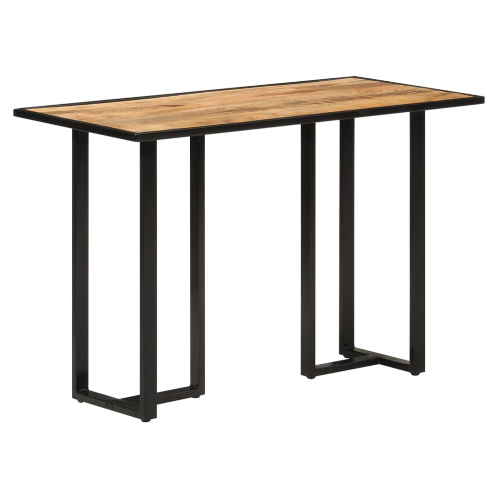 Dining Table 110x55x75.5 cm vidaXL Solid Wood Mango - Dining Table from vidaXL