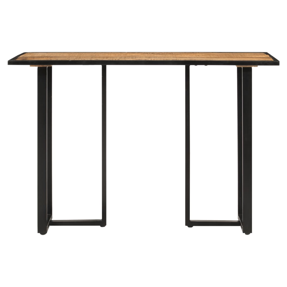 Dining Table 110x55x75.5 cm vidaXL Solid Wood Mango - Dining Table from vidaXL