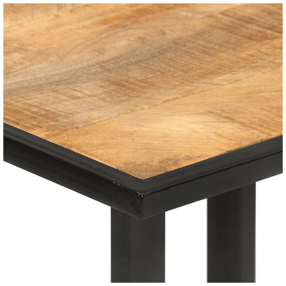 Dining Table 110x55x75.5 cm vidaXL Solid Wood Mango - Dining Table from vidaXL