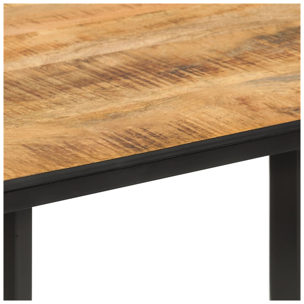 Dining Table 110x55x75.5 cm vidaXL Solid Wood Mango - Dining Table from vidaXL