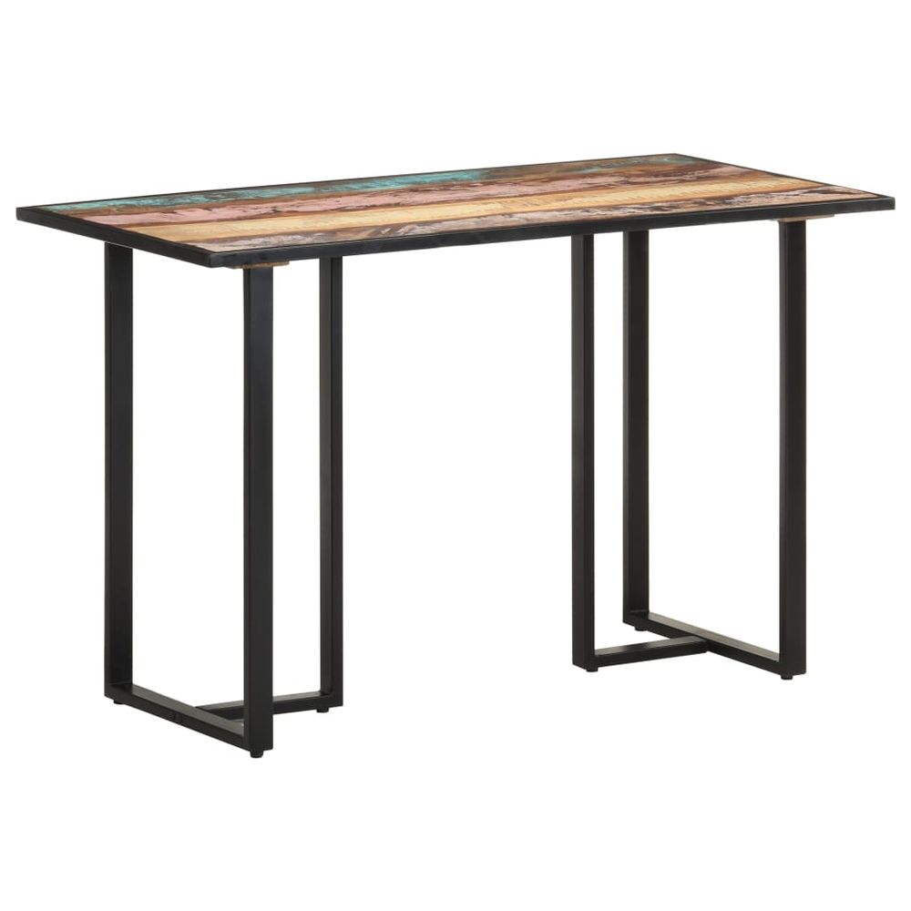 Dining Table 110x55x75.5 cm vidaXL Solid Wood Mango - Dining Table from vidaXL