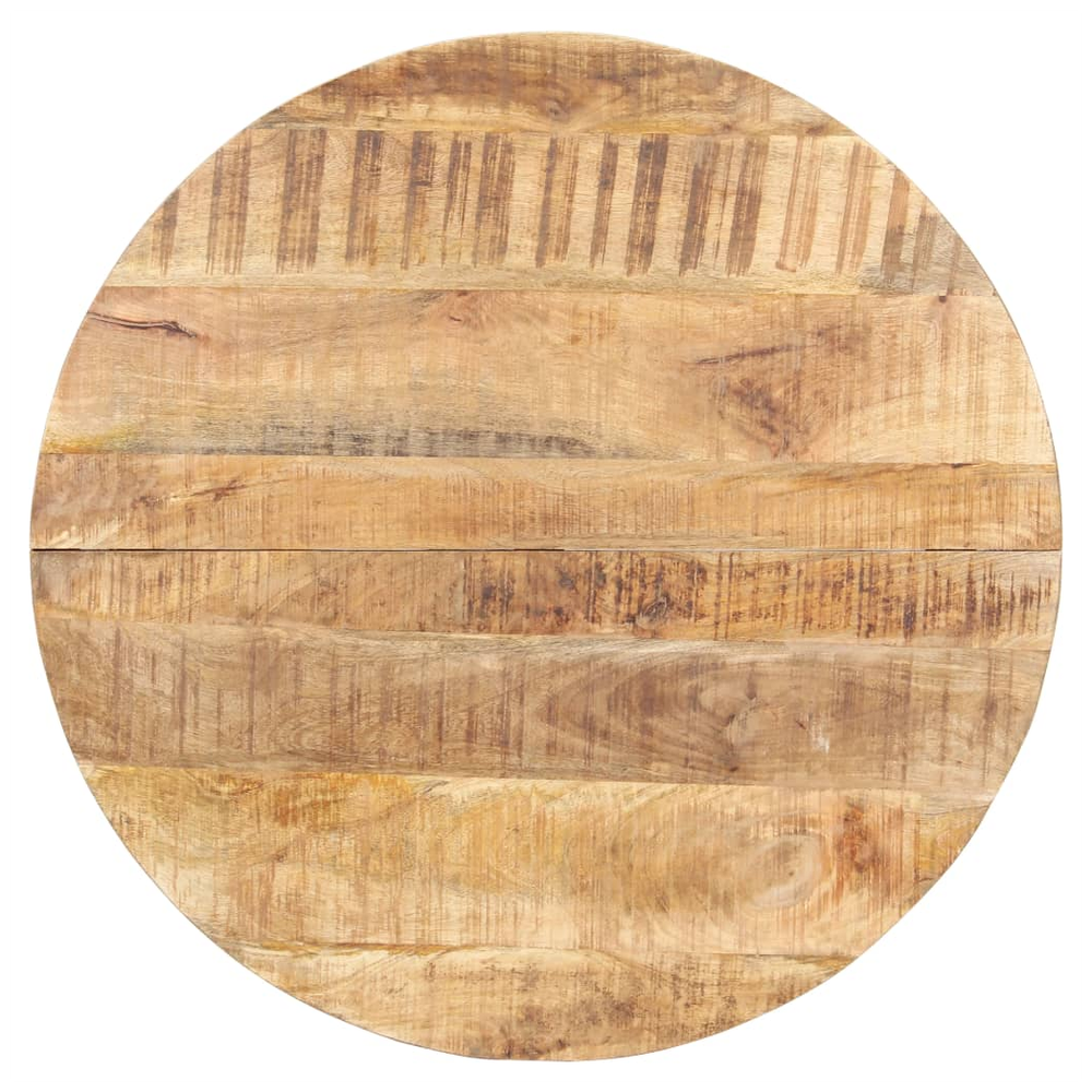 Dining Table 80 cm vidaXL Rough Mango Wood - Dining Table from vidaXL