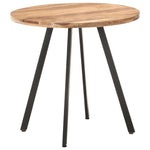 Dining Table 80 cm vidaXL Rough Mango Wood - Dining Table from vidaXL