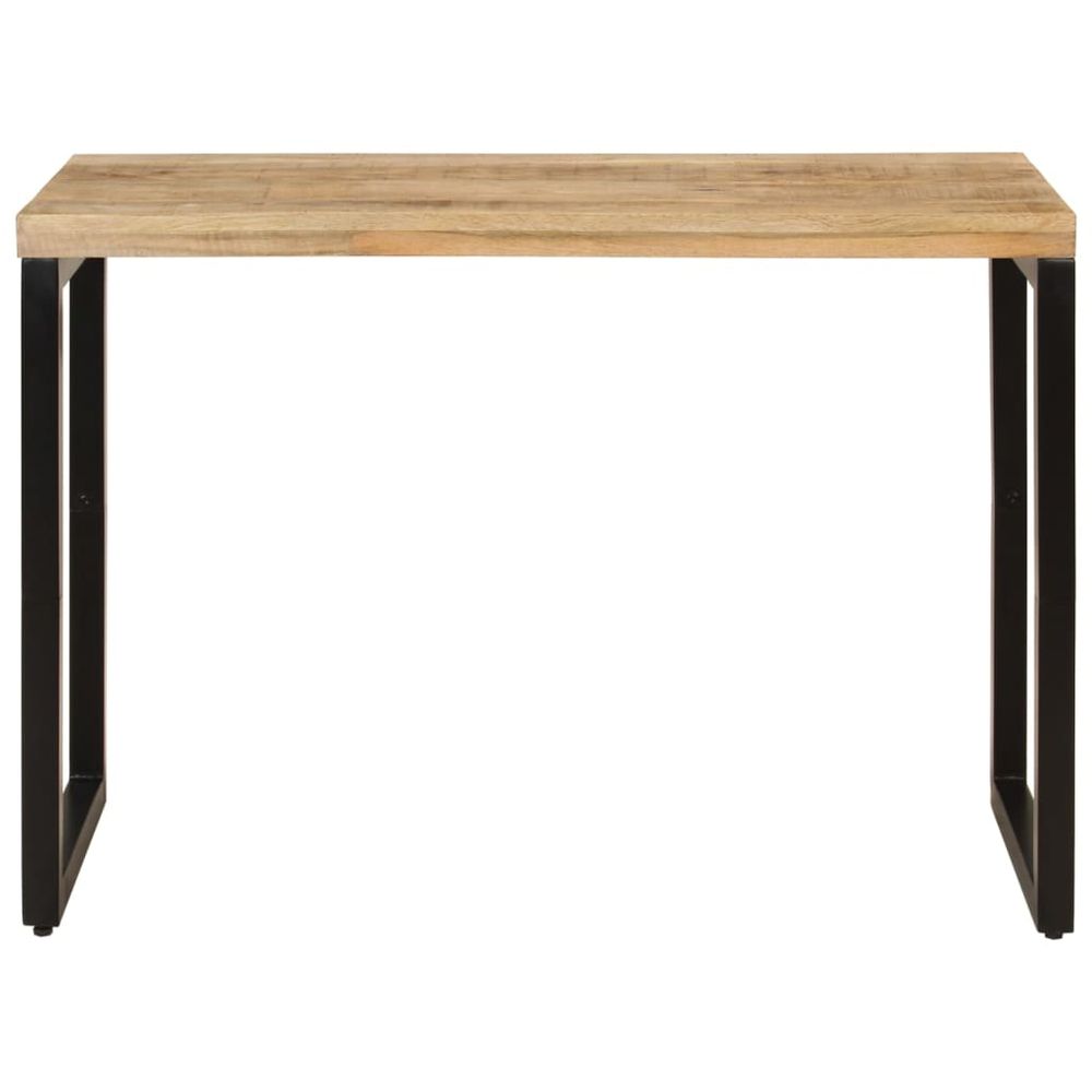 Dining Table 110x50x76 cm vidaXL Solid Wood Mango - Dining Table from vidaXL