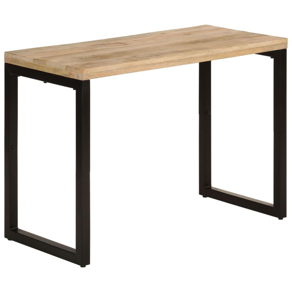 Dining Table 110x50x76 cm vidaXL Solid Wood Mango - Dining Table from vidaXL