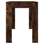 Dining Table Smoked Oak vidaXL 120x60x76 cm Engineered Wood - Dining Table from vidaXL