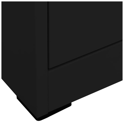 vidaXL vidaXL Filing Cabinet White 46x62x72.5 cm Steel - Uncategorized Filing Cabinet