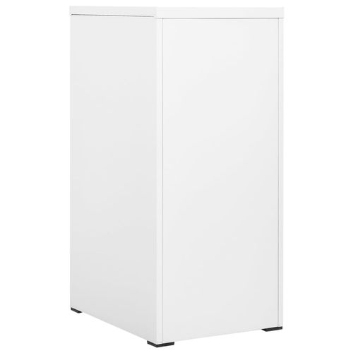 vidaXL Filing Cabinet White 46x62x72.5 cm Steel - Filing Cabinet from vidaXL