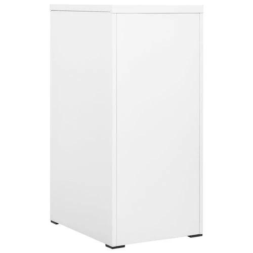 vidaXL Filing Cabinet White 46x62x72.5 cm Steel by vidaXL