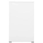 vidaXL Filing Cabinet White 46x62x72.5 cm Steel by vidaXL