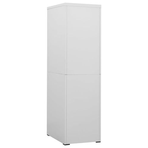 vidaXL Filing Cabinet White 46x62x72.5 cm Steel - Filing Cabinet from vidaXL