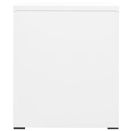vidaXL vidaXL Filing Cabinet White 46x62x72.5 cm Steel - Uncategorized Filing Cabinet