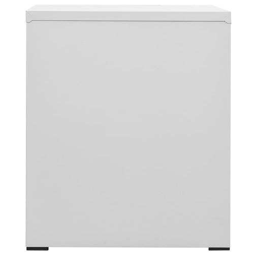 vidaXL Filing Cabinet White 46x62x72.5 cm Steel - Filing Cabinet from vidaXL