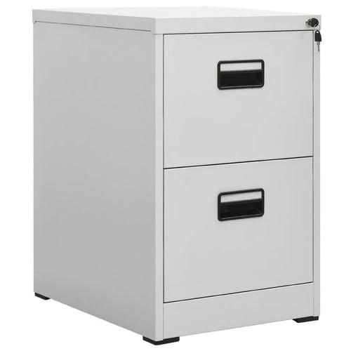 vidaXL vidaXL Filing Cabinet White 46x62x72.5 cm Steel - Uncategorized Filing Cabinet