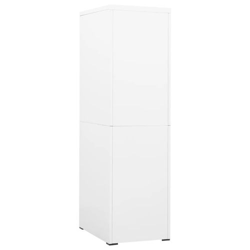 vidaXL Filing Cabinet White 46x62x72.5 cm Steel - Filing Cabinet from vidaXL